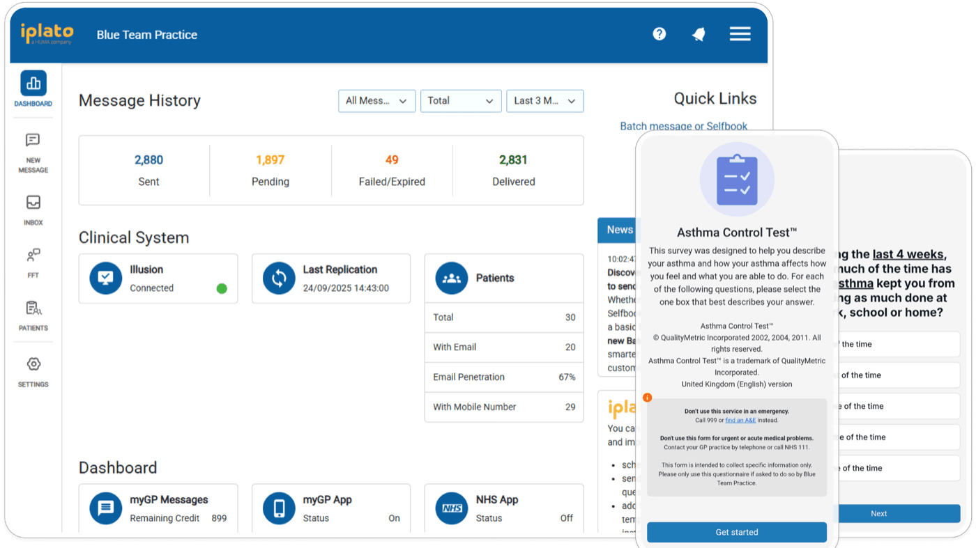Huma product screenshot